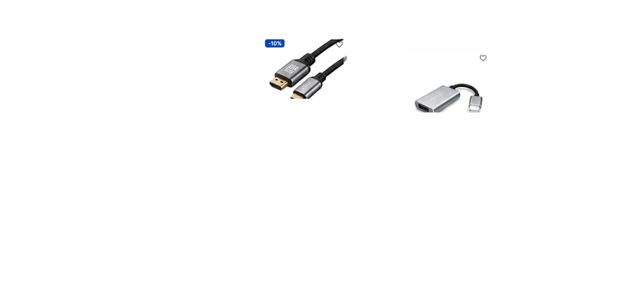 HDMI cables and adapters