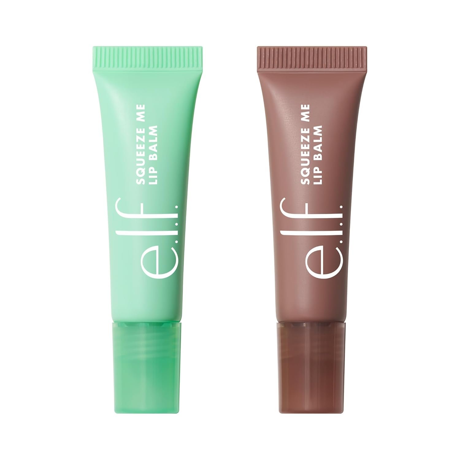 e.l.f. Squeeze Me More Lip Balm Duo - Hydrating Hyaluronic Acid Lip Balms, Vegan and Cruelty-Free, Mint and Chocolate - Image 2