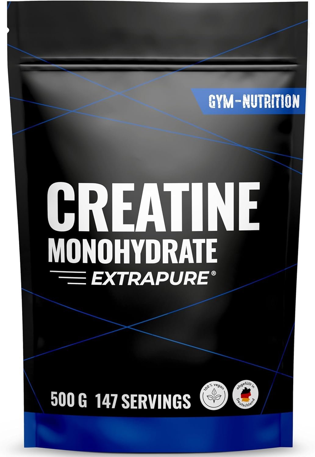 Creatine Monohydrate Powder 500g - Micronised, 100% Pure, Vegan and Laboratory Tested - Image 6