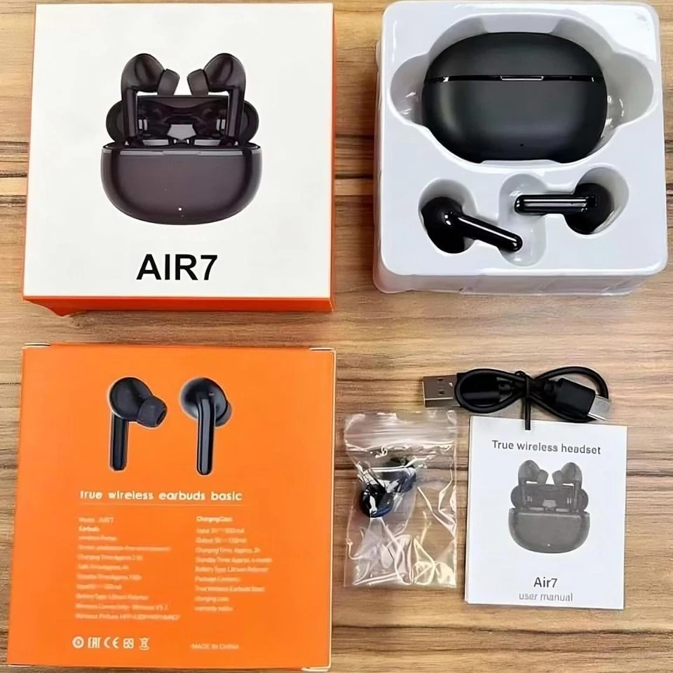 AIR 7 Mini TWS Bluetooth 5.3 Earbuds - ENC Noise Reduction, Wireless, for Android and iOS - Image 7