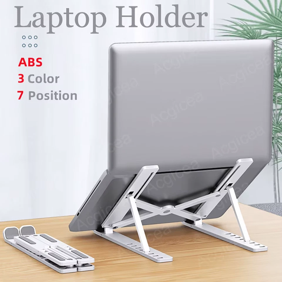 Universal Adjustable Laptop Stand - Multi-Angle Ergonomic Holder for Laptops up to 15 Inches - Image 9