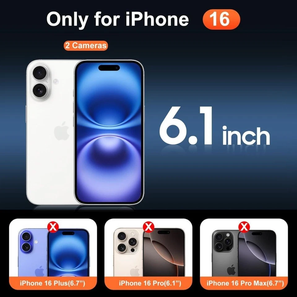 Transparent Case for iPhone 16, 16 Pro and 16 Pro Max - MagSafe-Compatible Shockproof TPU Clear Case - Image 3