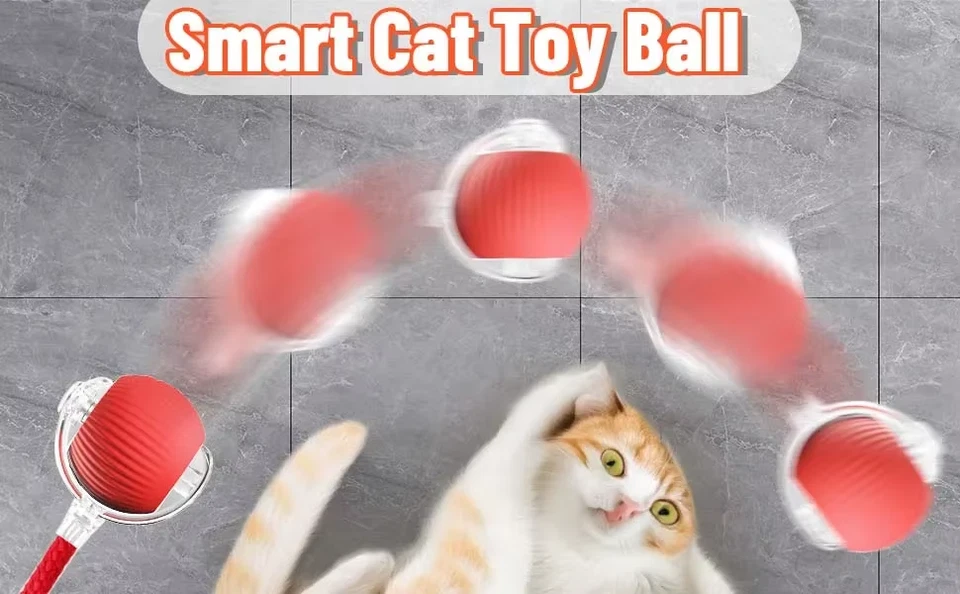 Automatic Rolling Ball for Cats and Dogs - Self-Moving Electric Smart Pet Toy - Image 5