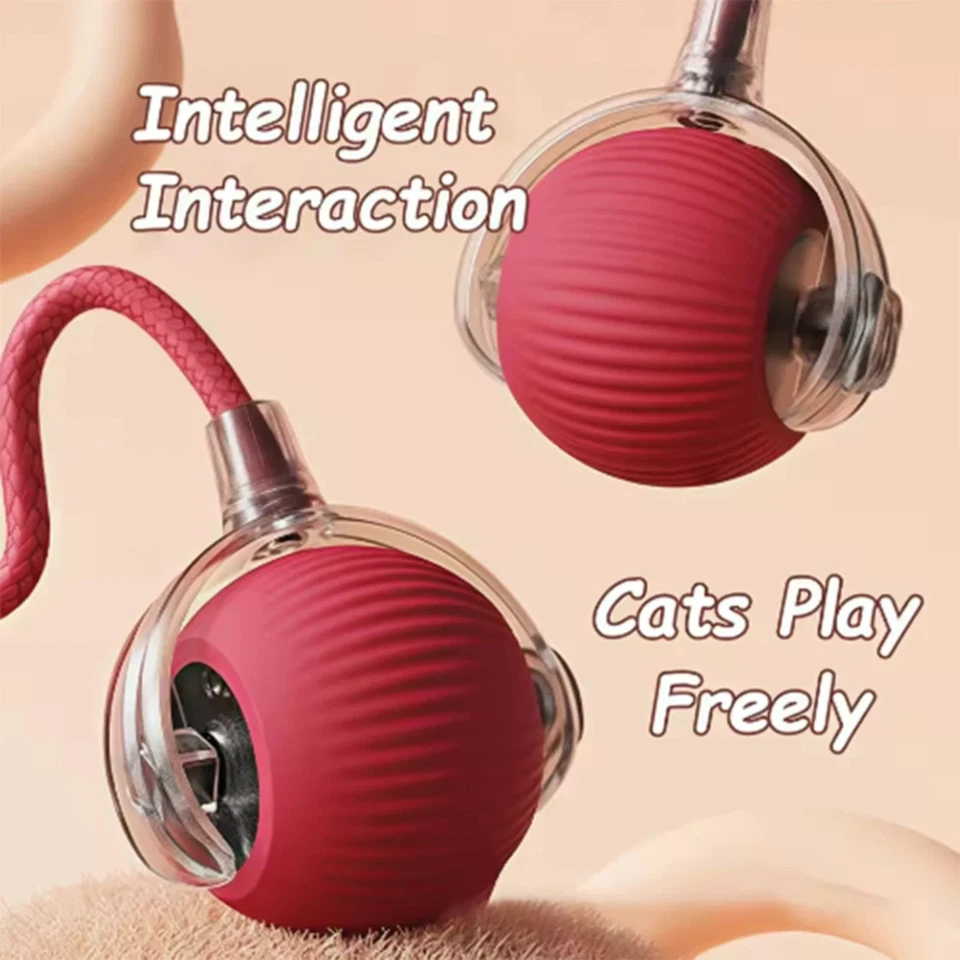 Automatic Rolling Ball for Cats and Dogs - Self-Moving Electric Smart Pet Toy - Image 7