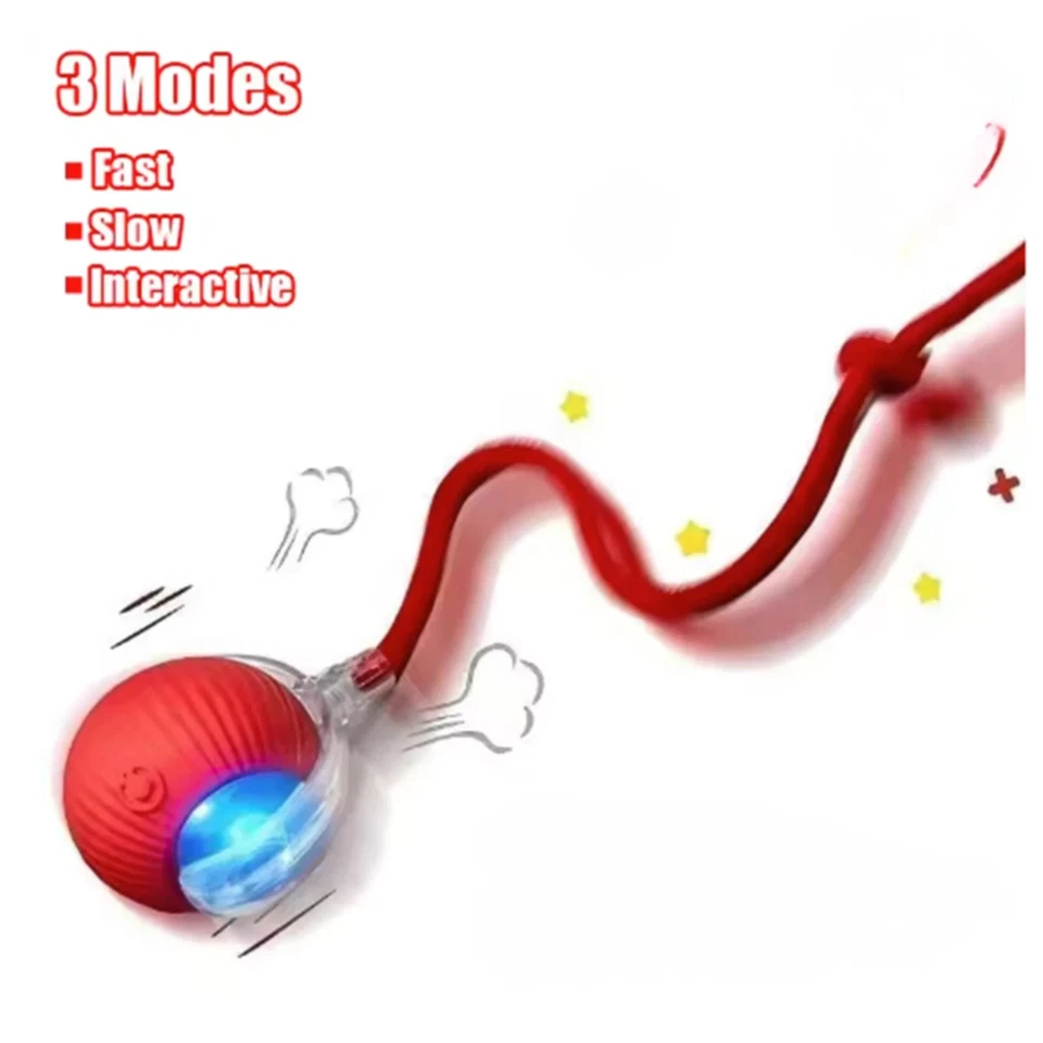Automatic Rolling Ball for Cats and Dogs - Self-Moving Electric Smart Pet Toy - Image 8